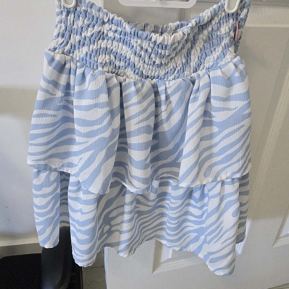 BCBGirls Blue and White Kids Matching Set - Picture 3 of 7